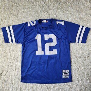Dallas Cowboys Roger Staubach #12 Mitchell & Ness 1971 NFL Throwbacks Jersey 48